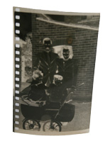 Enhancements to a damaged negative from the 1940s